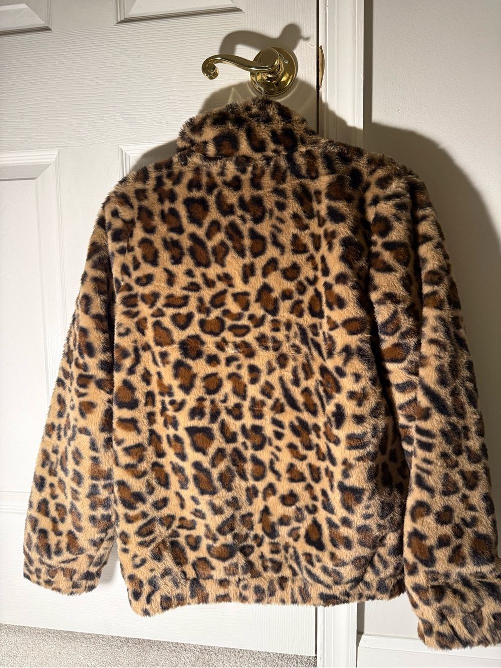 Princess Polly Leopard Print Faux Fur Jacket - Picture 4 of 5